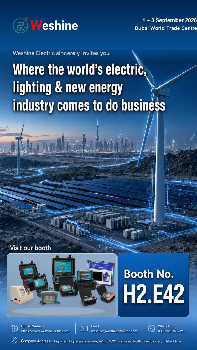 „Weshine Electric“ dalyvaus parodoje „Artimųjų Rytų energetika 2026“ Dubajuje